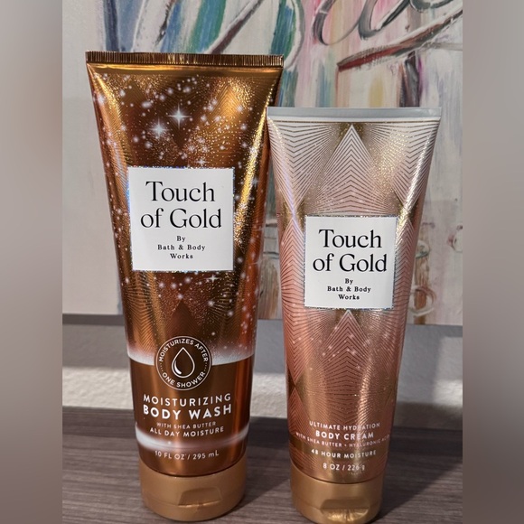 Touch Of Gold Body Wash & Lotion Set Bath and Body Works - Picture 1 of 2